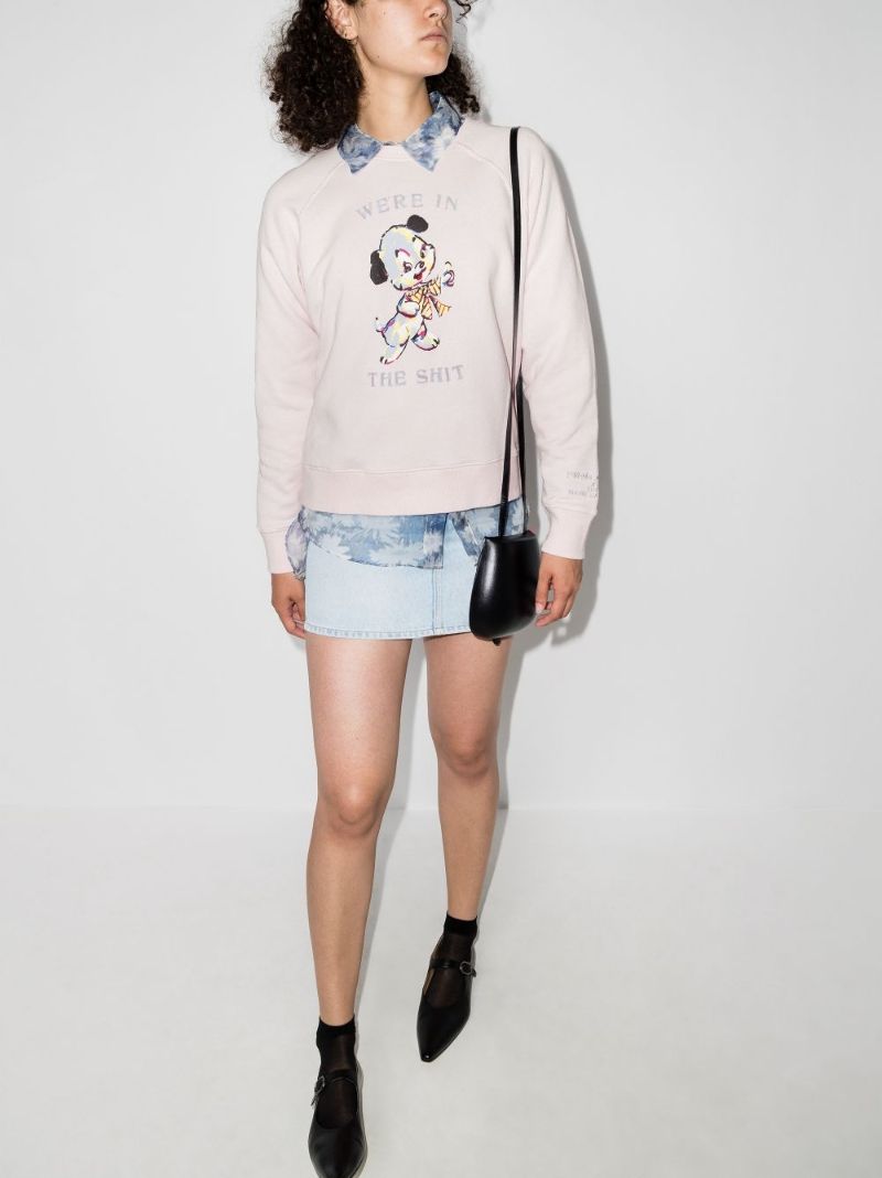X Magda Archer Slogan Sweatshirt