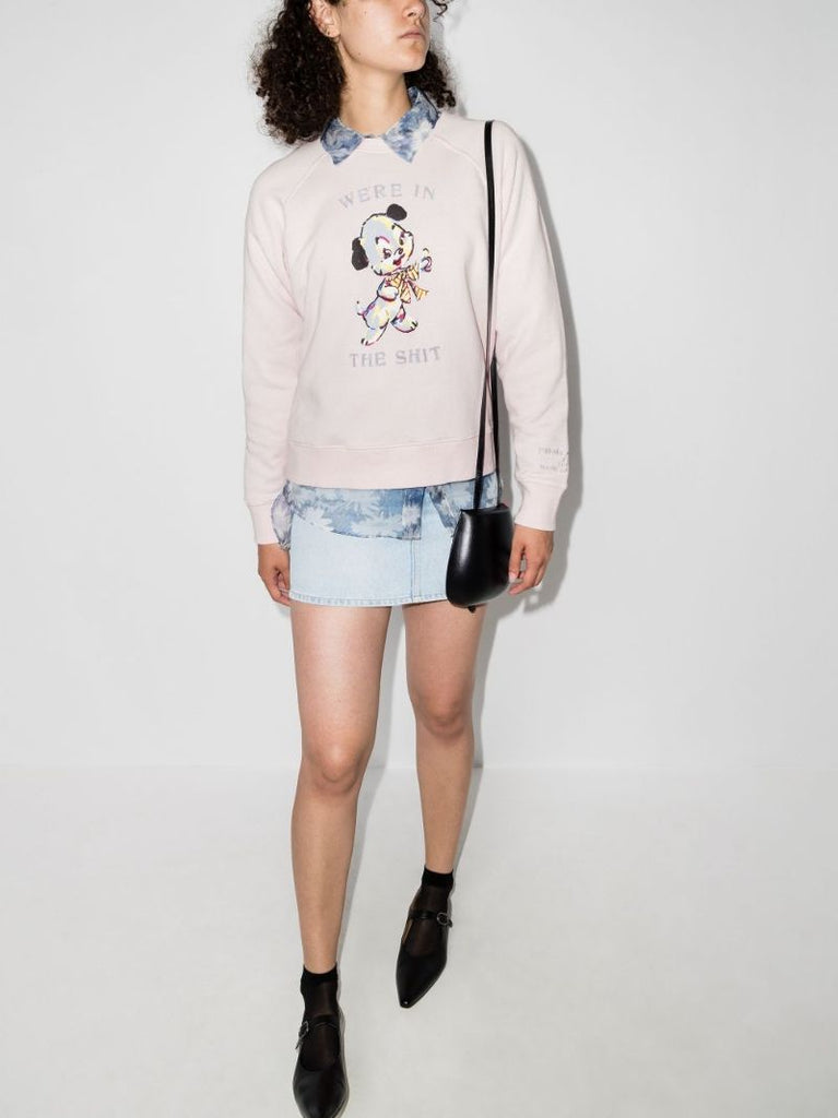 X Magda Archer Slogan Sweatshirt