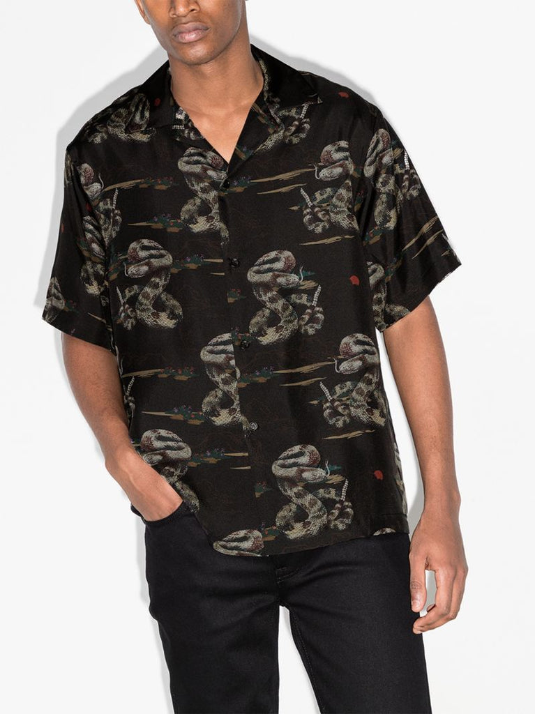 Rattlesnake Silk Shirt