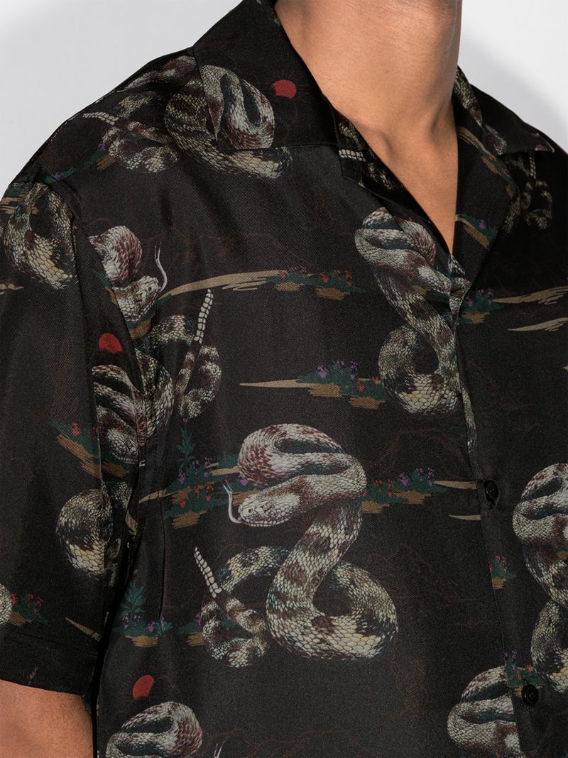 Rattlesnake Silk Shirt