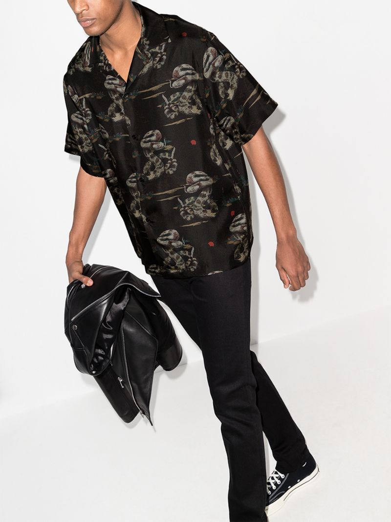 Rattlesnake Silk Shirt