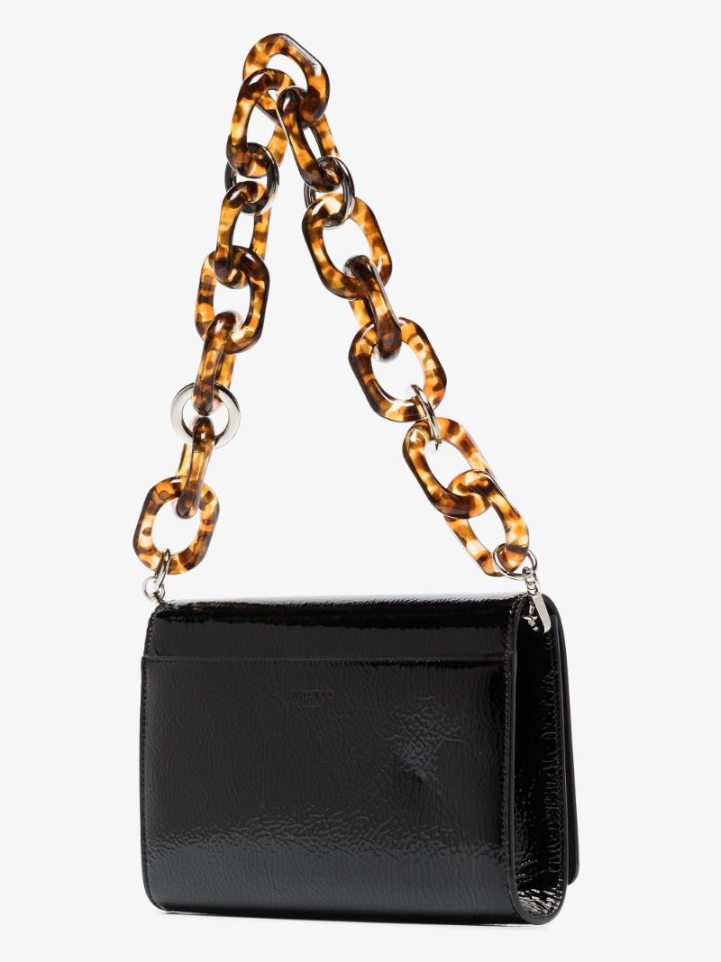 Black Varenne Patent Leather Clutch Bag