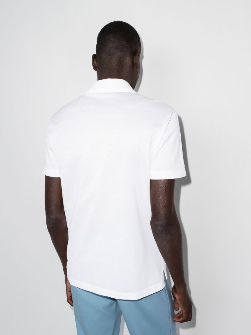 Medusa Embroidered Polo Shirt