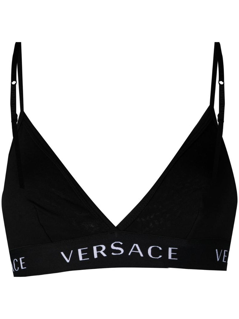 Logo Tape Triangle Bra