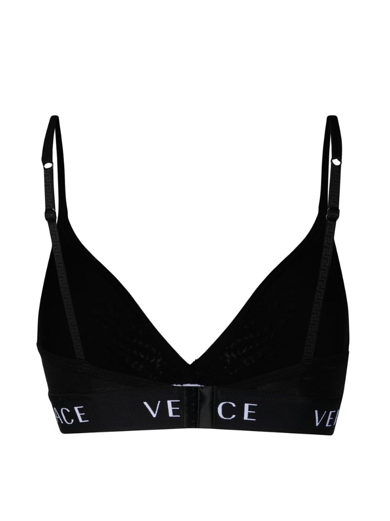 Logo Tape Triangle Bra
