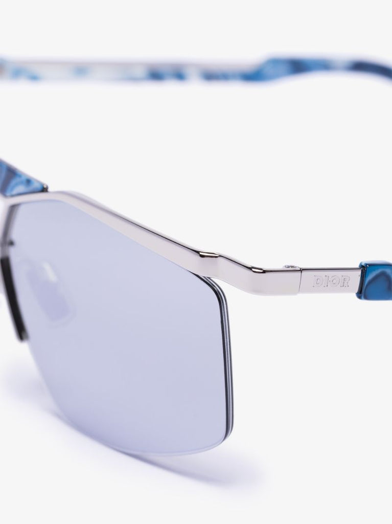 Blue Psychodelic Sunglasses