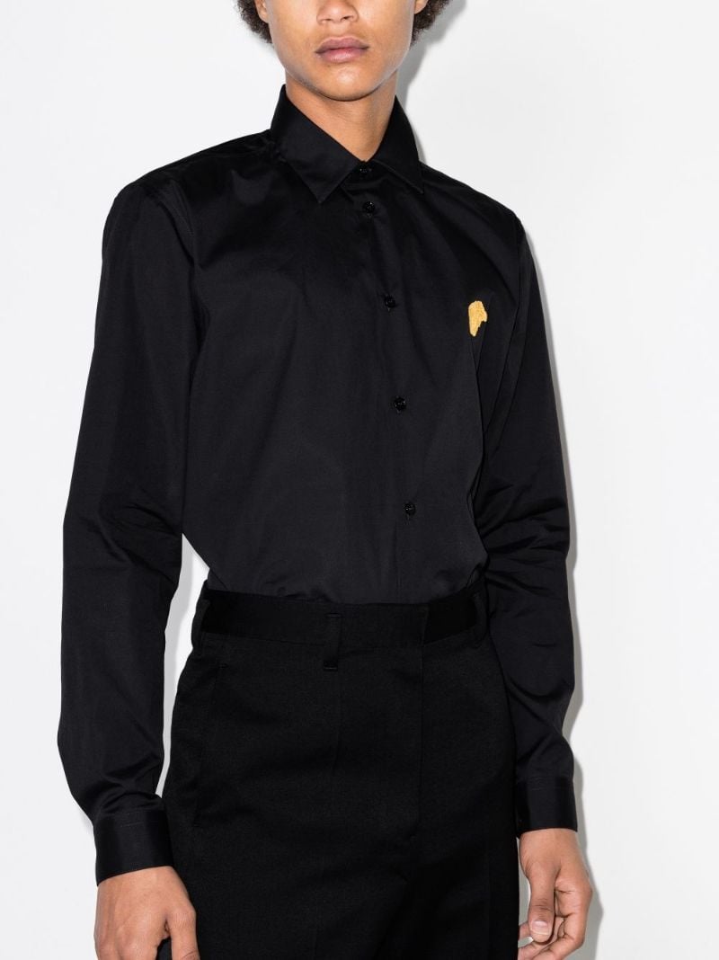 Medusa Logo Cotton Shirt