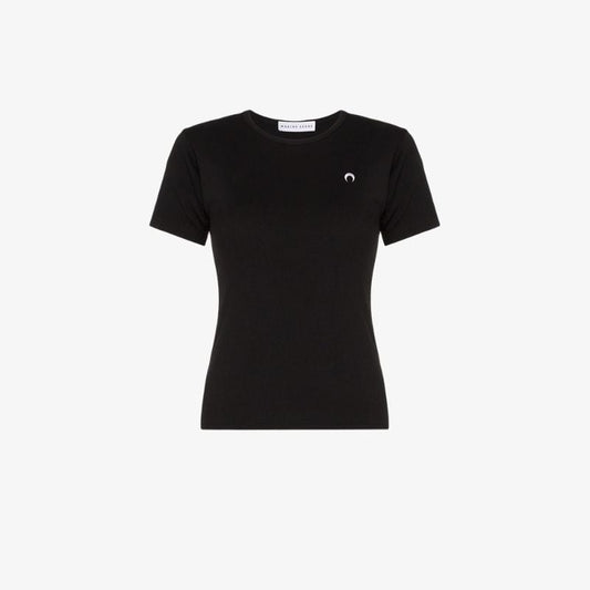 Crescent Moon Embroidered T-shirt