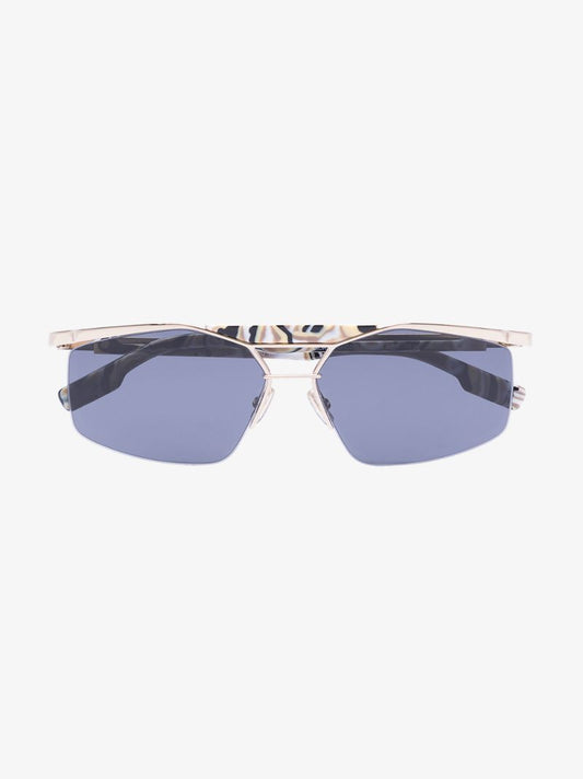 Gold Tone Psychodelic Sunglasses