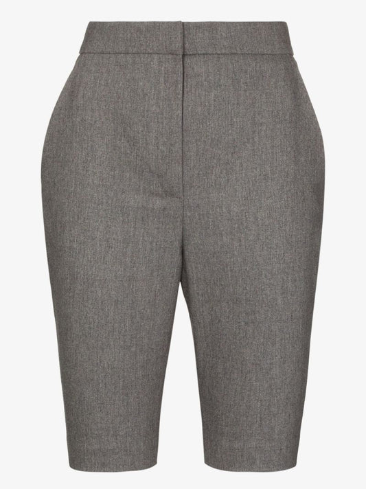 High-rise Tailored Cycling Shorts