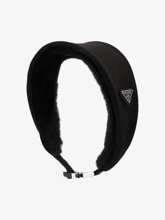 Black Re-nylon Headband