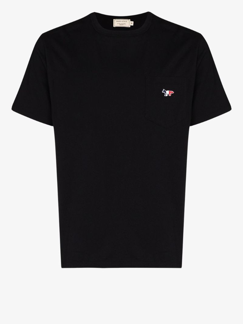 Tricolour Fox Patch Pocket T-shirt