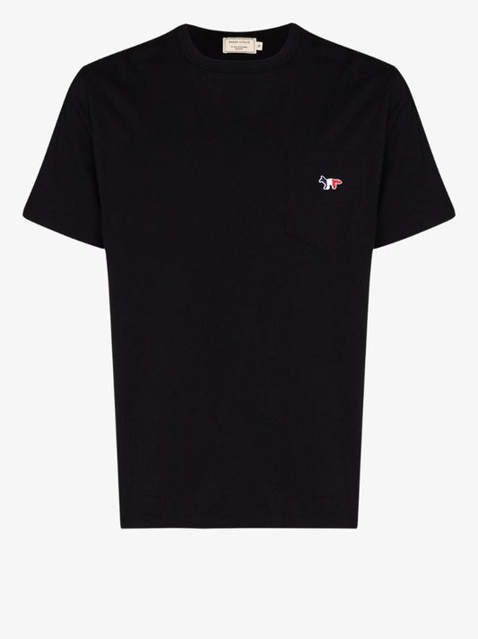 Tricolour Fox Patch Pocket T-shirt