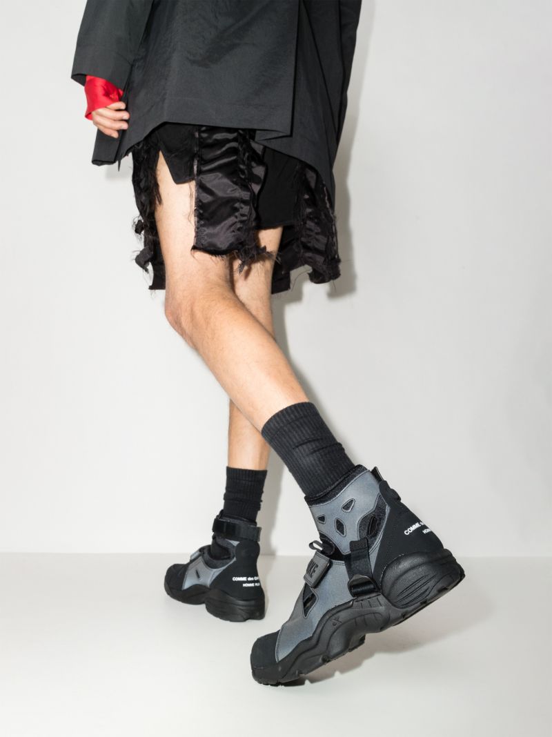 X Nike Black Carnivore Sneakers