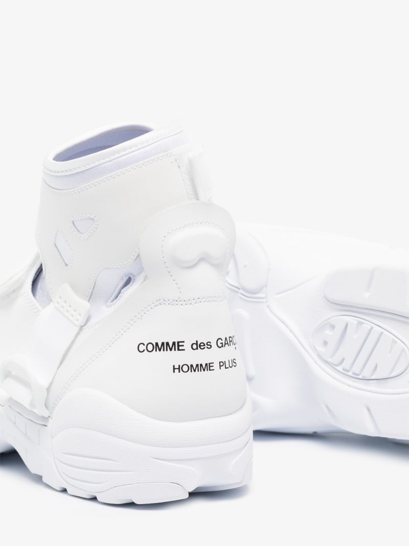 X Nike White Carnivore Sneakers