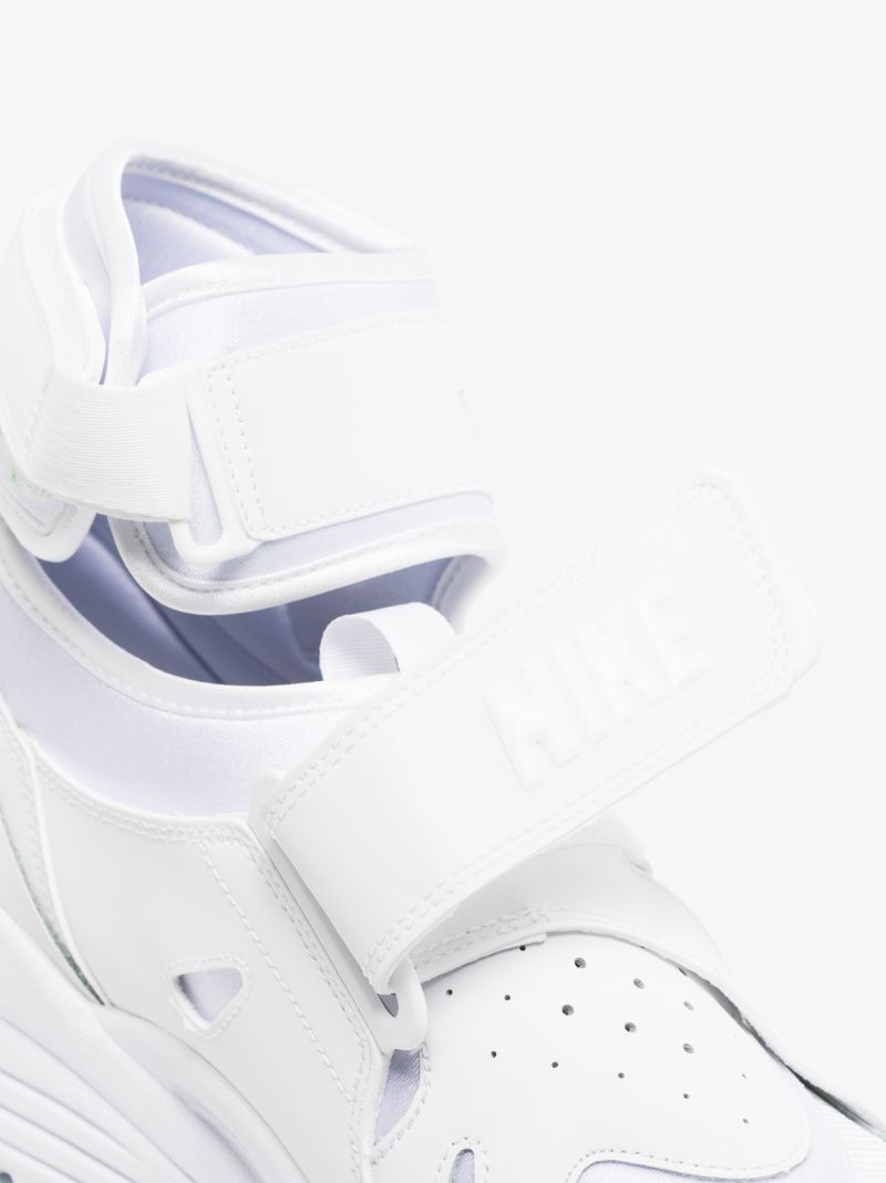 X Nike White Carnivore Sneakers