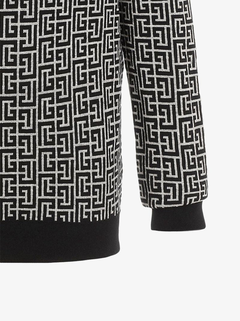 Monogram Print Sweatshirt