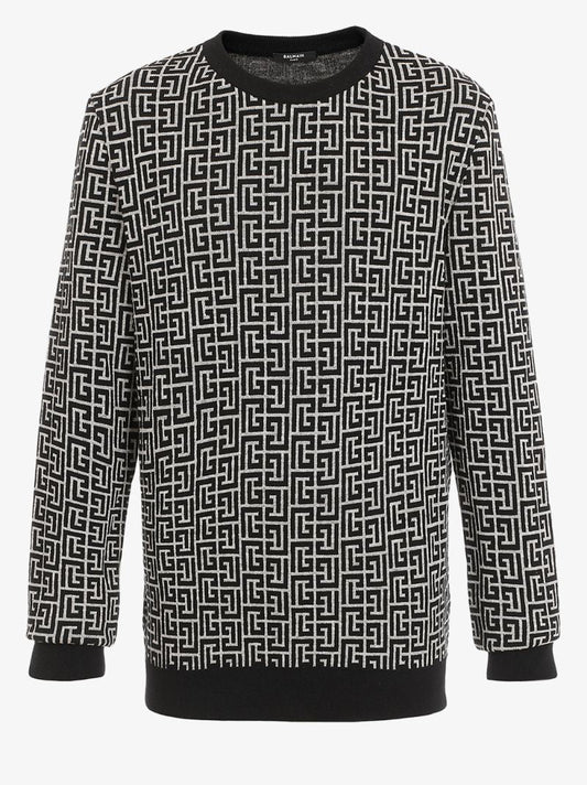 Monogram Print Sweatshirt
