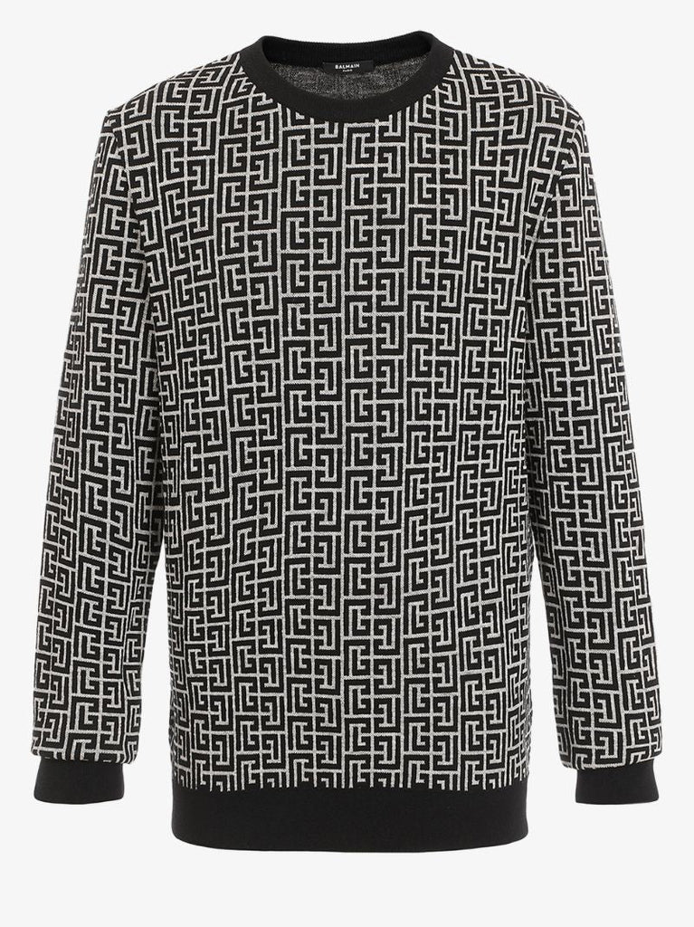 Monogram Print Sweatshirt