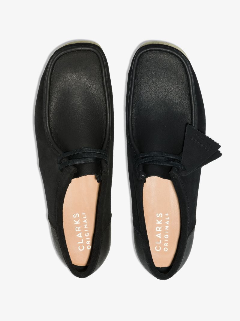 Black Suede Wallabee Shoes