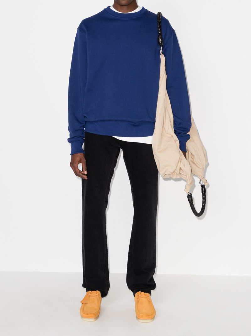 Orange Suede Wallabee Shoes