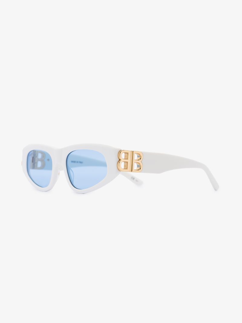White Cat Eye Sunglasses