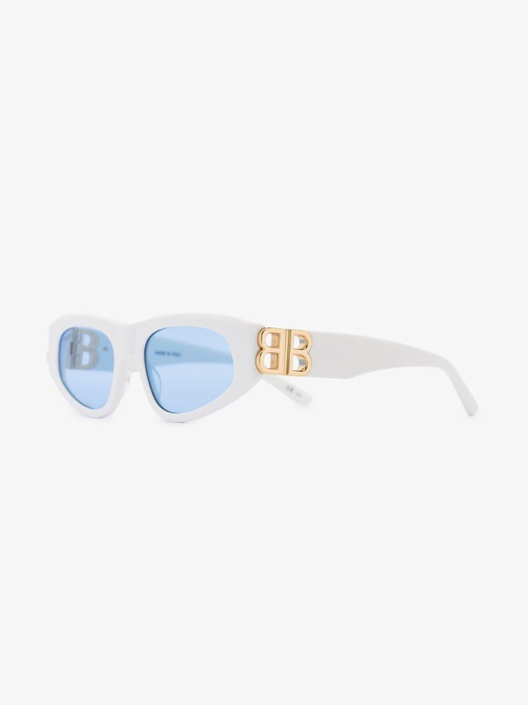 White Cat Eye Sunglasses