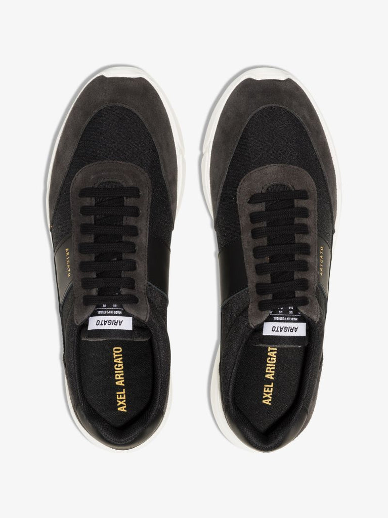 Black Genesis Vintage Runner Sneakers