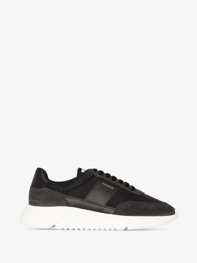 Black Genesis Vintage Runner Sneakers