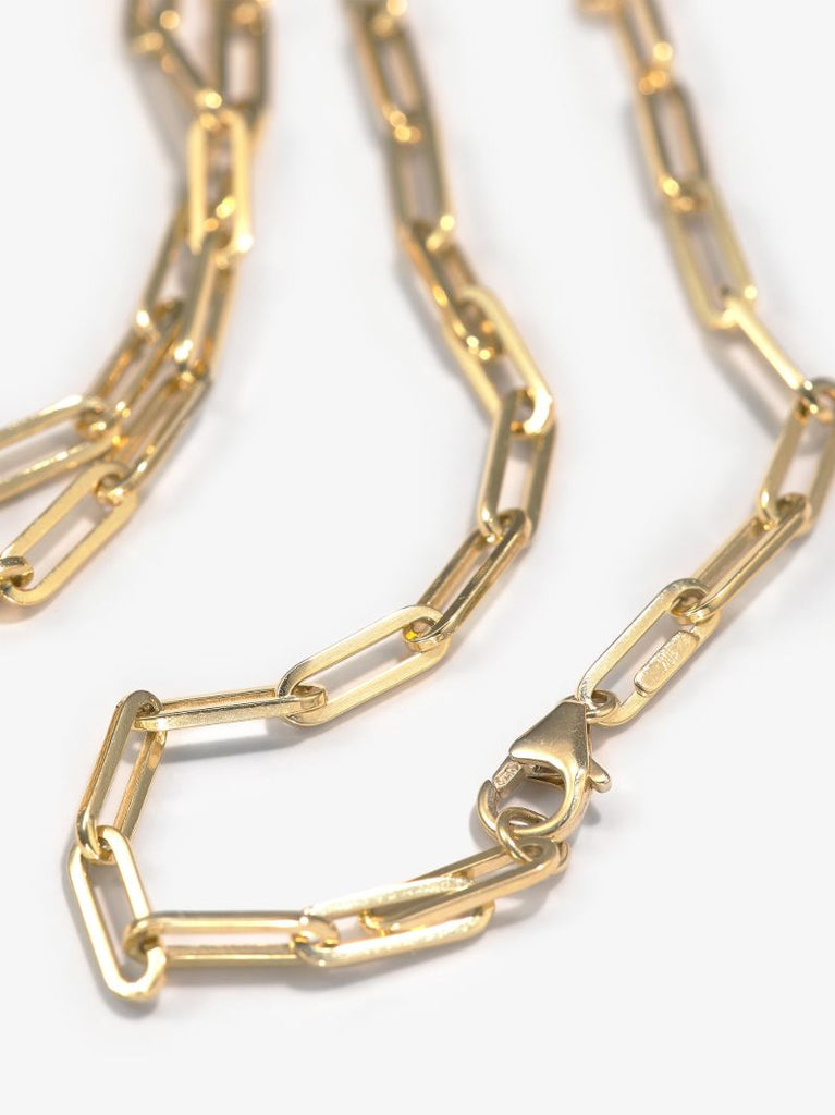 18k Yellow Gold Earth Diamond Necklace