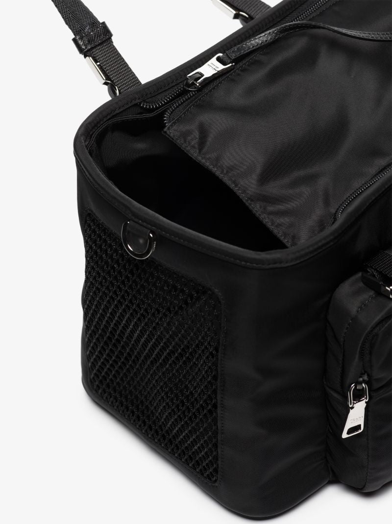 Black Re-nylon Pet Carrier Bag