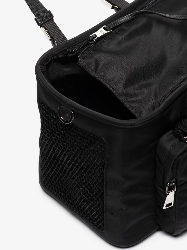 Black Re-nylon Pet Carrier Bag