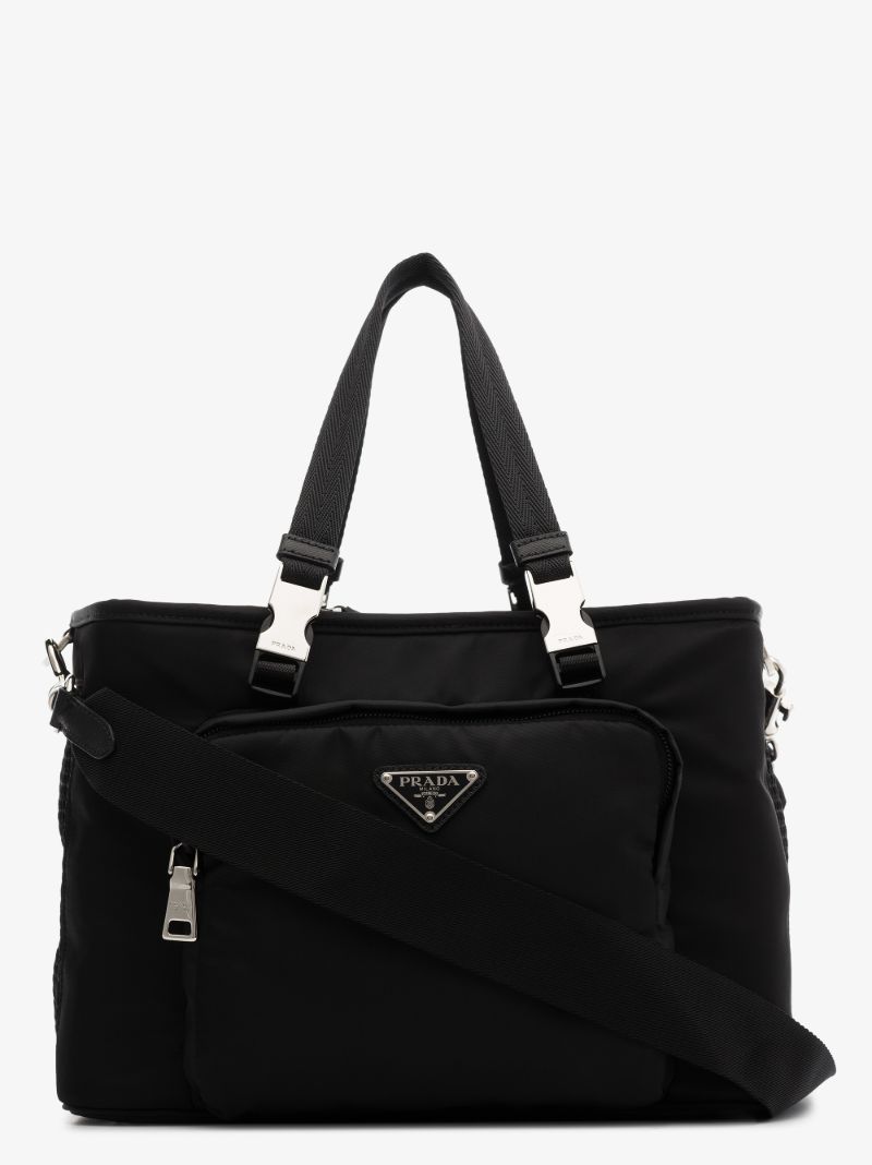 Black Re-nylon Pet Carrier Bag