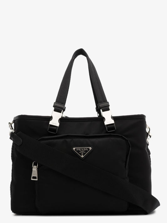 Black Re-nylon Pet Carrier Bag