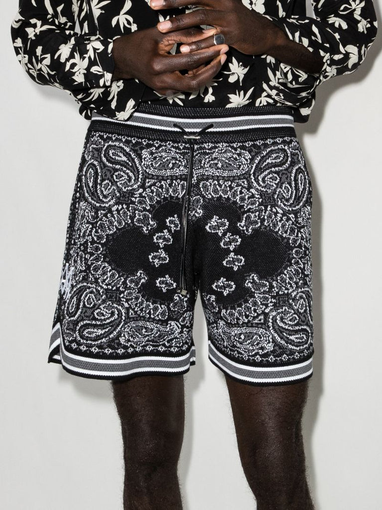 Bandana Jacquard Basketball Shorts