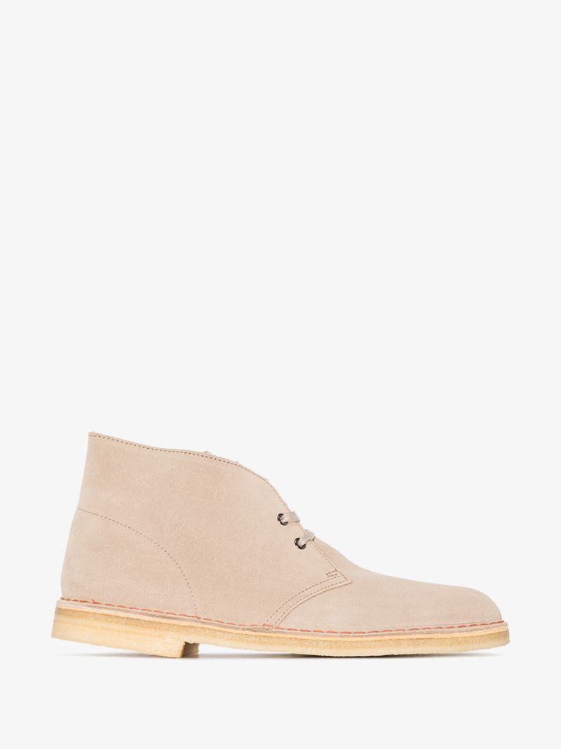 Neutral Suede Desert Boots