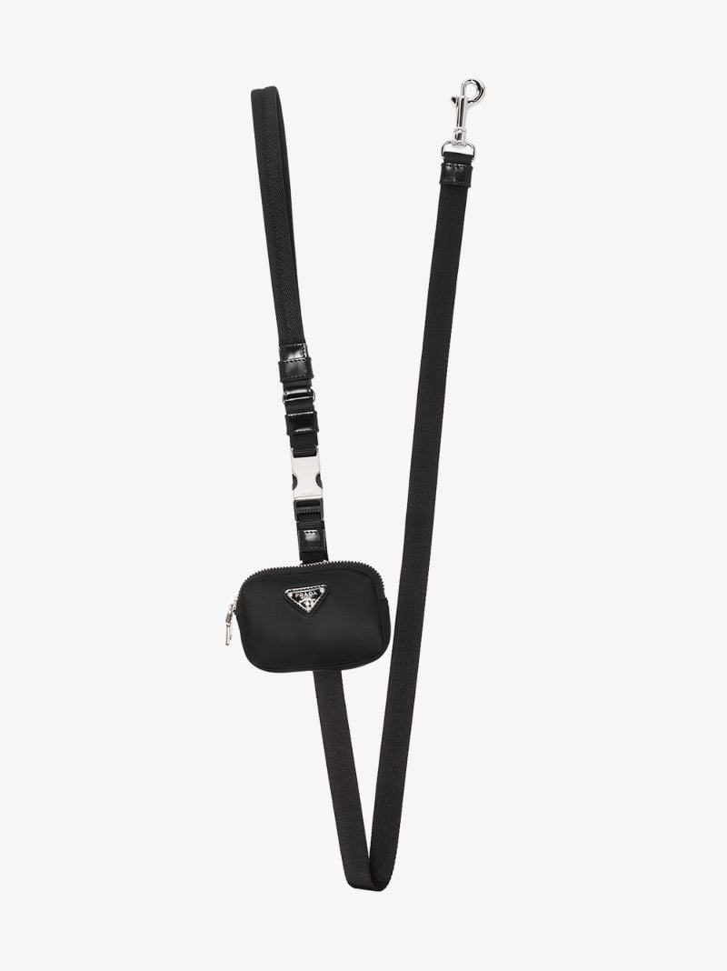Black Logo Case Leash