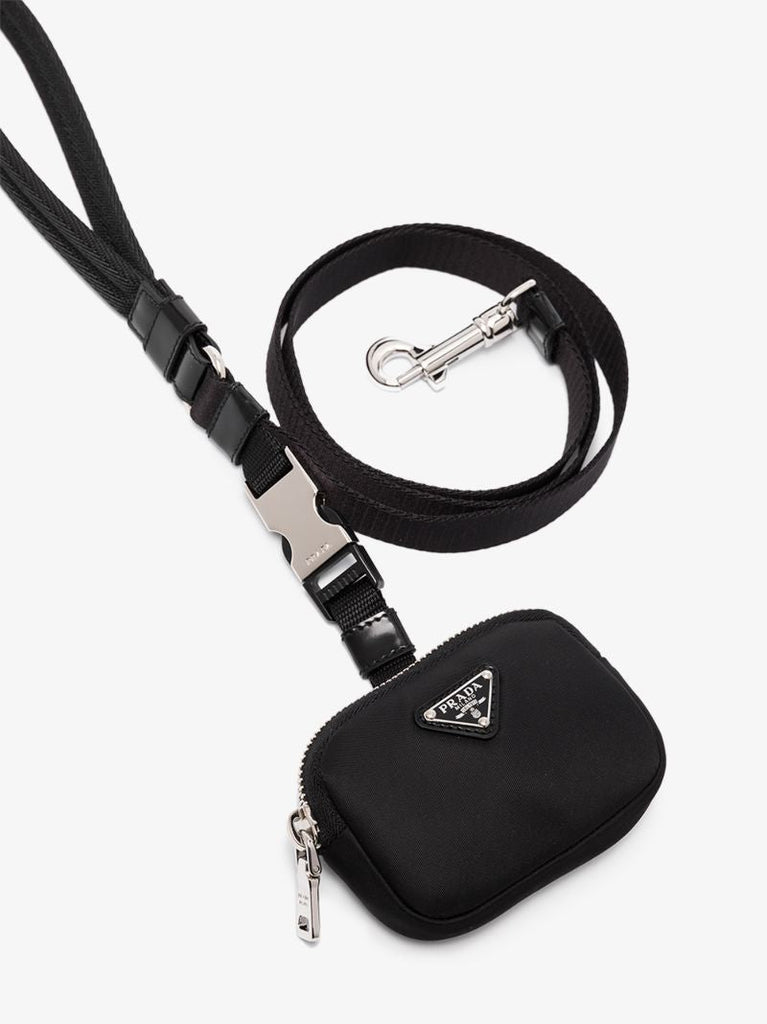 Black Logo Case Leash