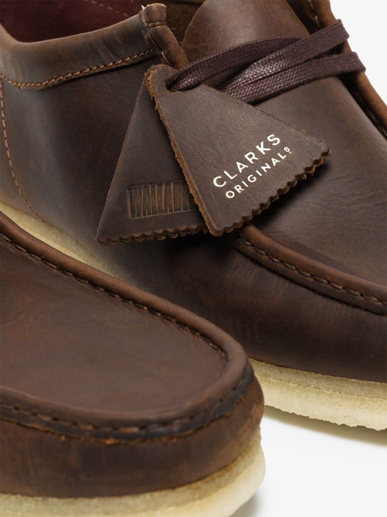 Brown Leather Wallabee Shoes
