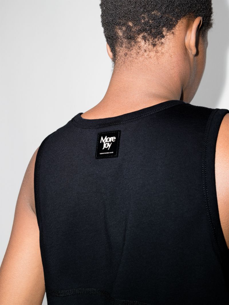 Logo Cotton Vest Top Set