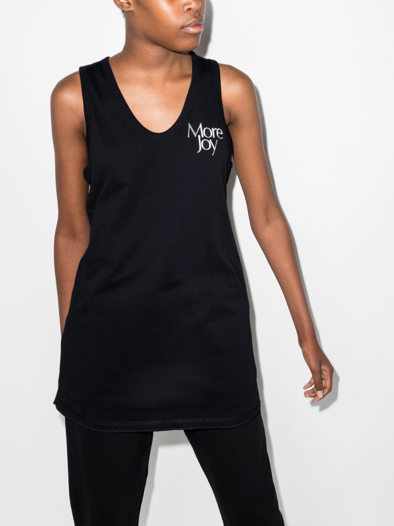 Logo Cotton Vest Top Set