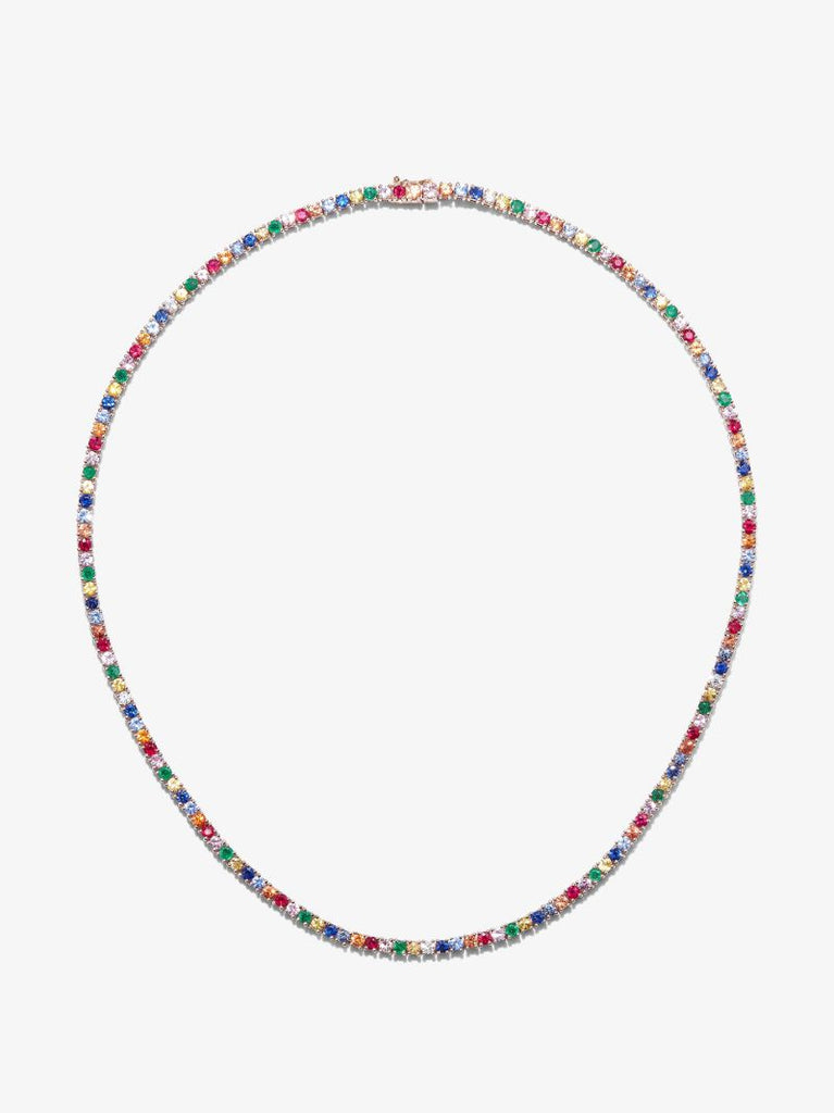 18k Rose Gold Hepburn Diamond Necklace