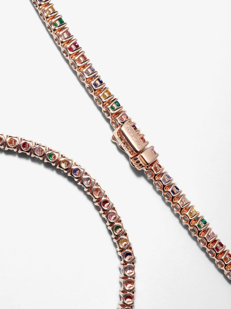 18k Rose Gold Hepburn Diamond Necklace