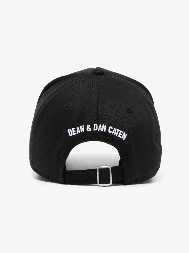 Black Icon Embroidered Cap