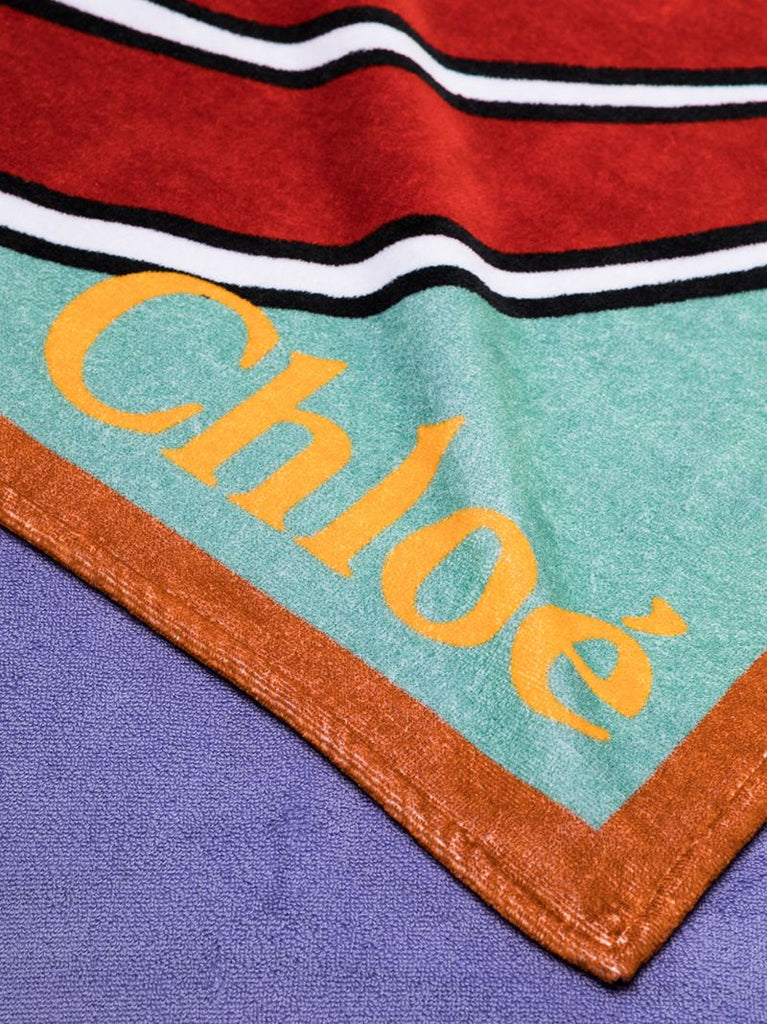 Multicoloured Love Graphic Towel