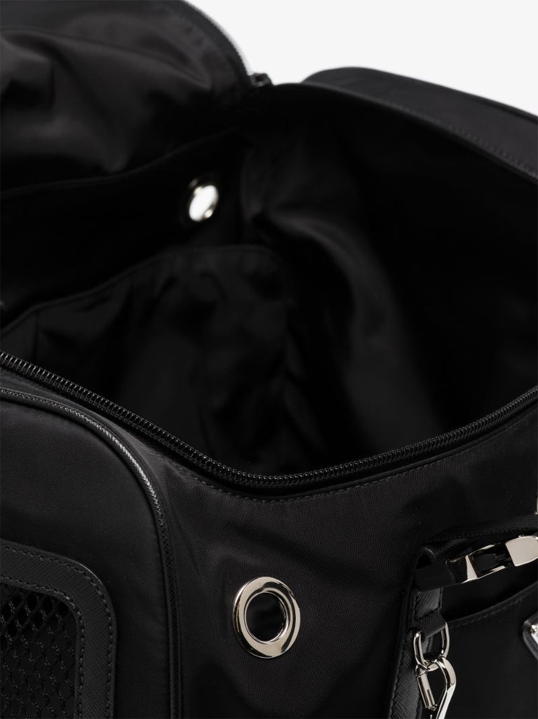 Black Re-nylon Pet Carrier Bag