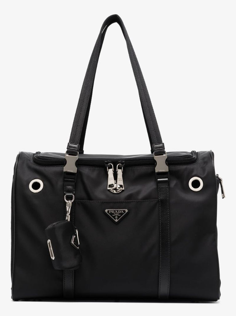 Black Re-nylon Pet Carrier Bag