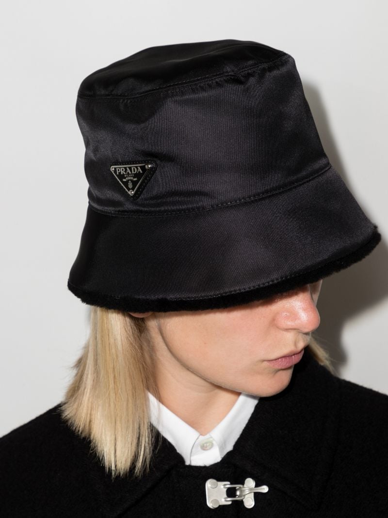 Black Logo Bucket Hat