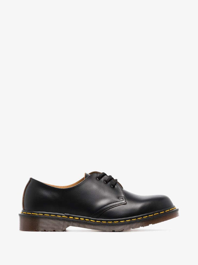 Black Vintage 1461 Leather Derby Shoes