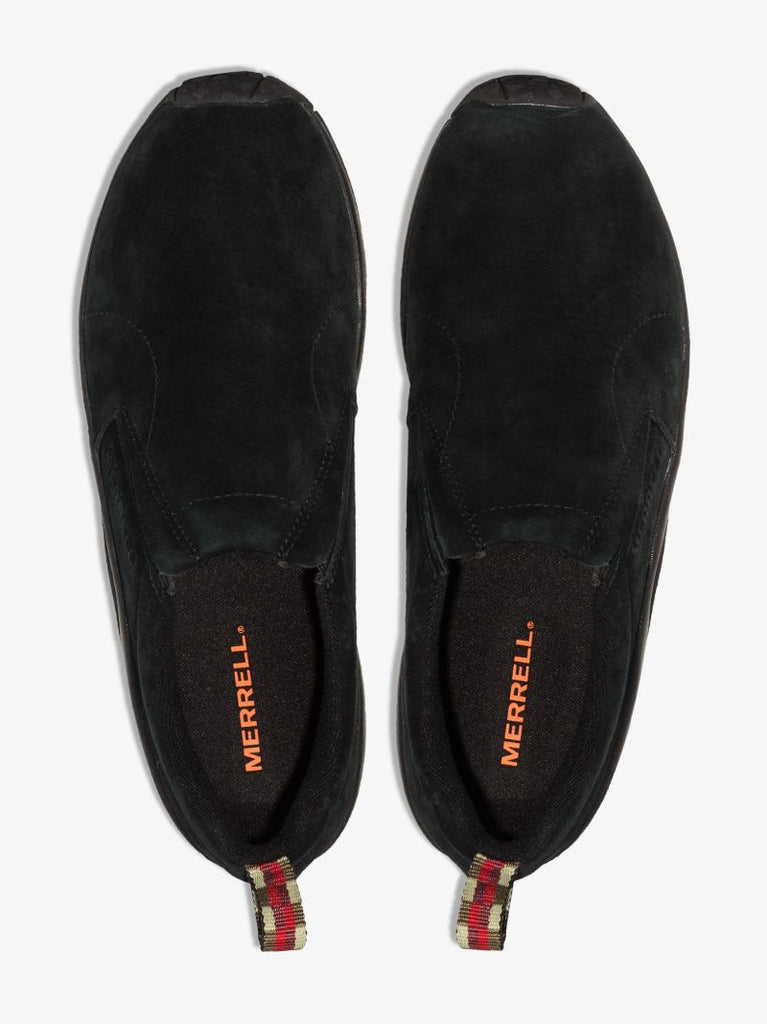 Black Jungle Moc Leather Sneakers